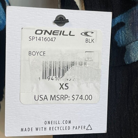 New O'NEILL Women's Boyce Maxi Dress Floral Black Size XS/S - Picture 11 of 13